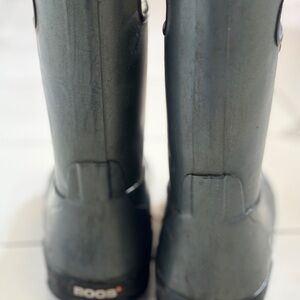 Bogs Gray Rain Boots Sz 3 / 35